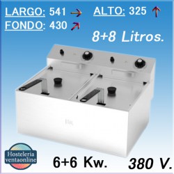 HR FAINCA Freidora Eléctrica FD8L8LTRIFS